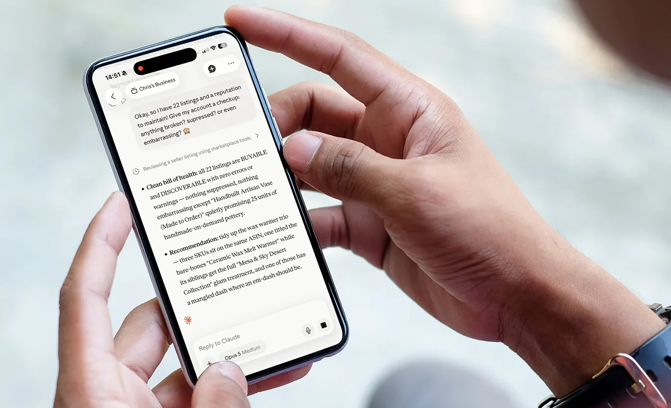 Amazon Launches AI Plugin to Let Sellers Manage Businesses Without Seller Central