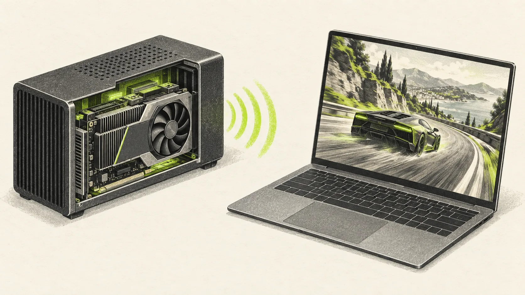 WiCi introduces the WiCi One wireless external GPU powered by Wi-Fi 7
