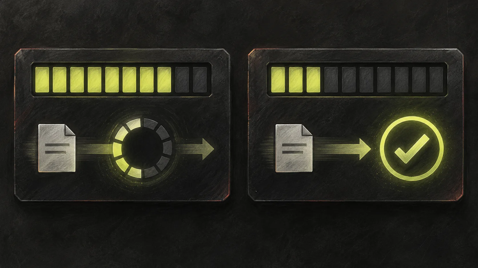 A push check finishes without blocking the code submission, while the available AI credit balance decreases.