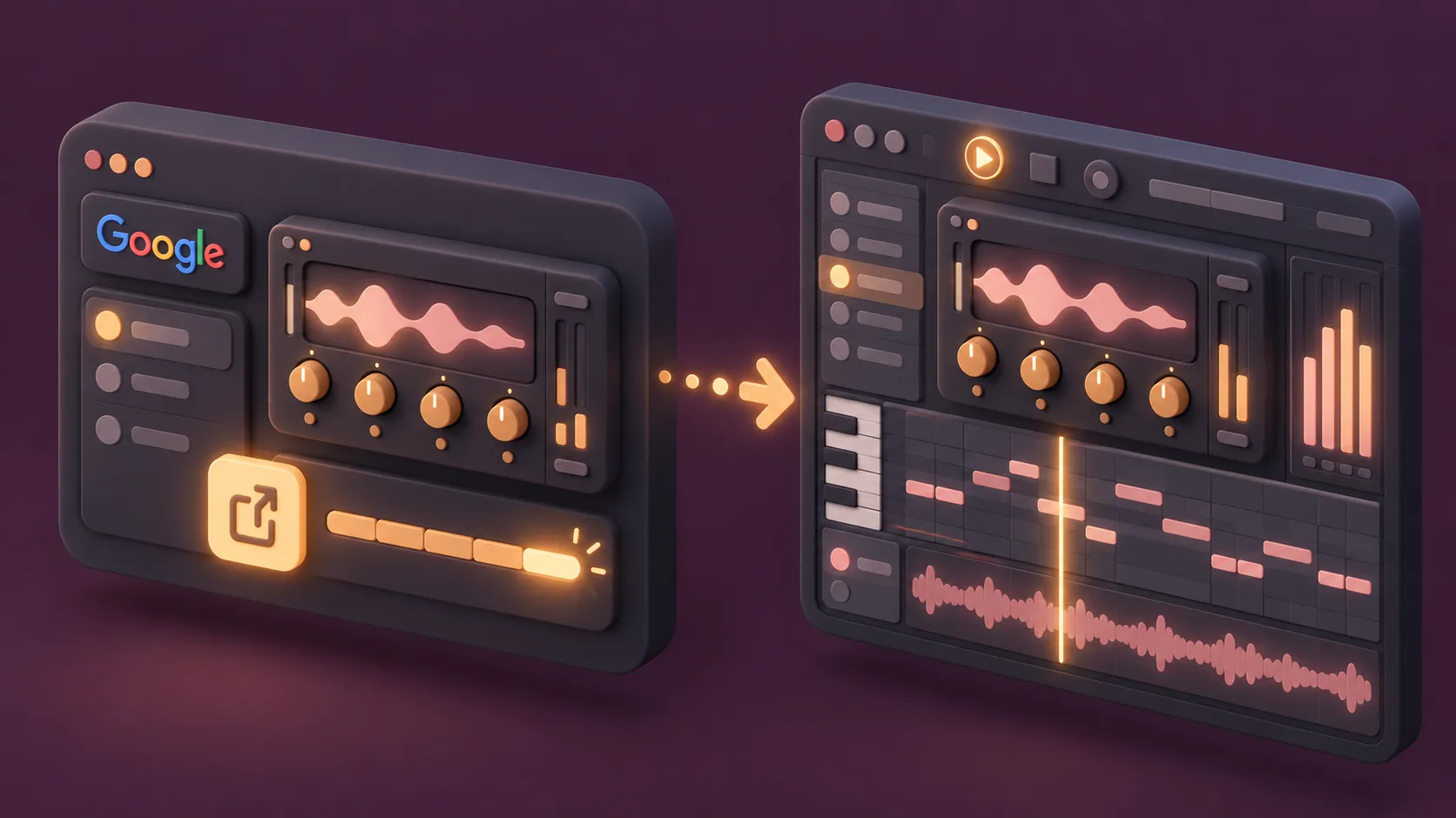 Google Flow Music adds plugin export for custom production tools