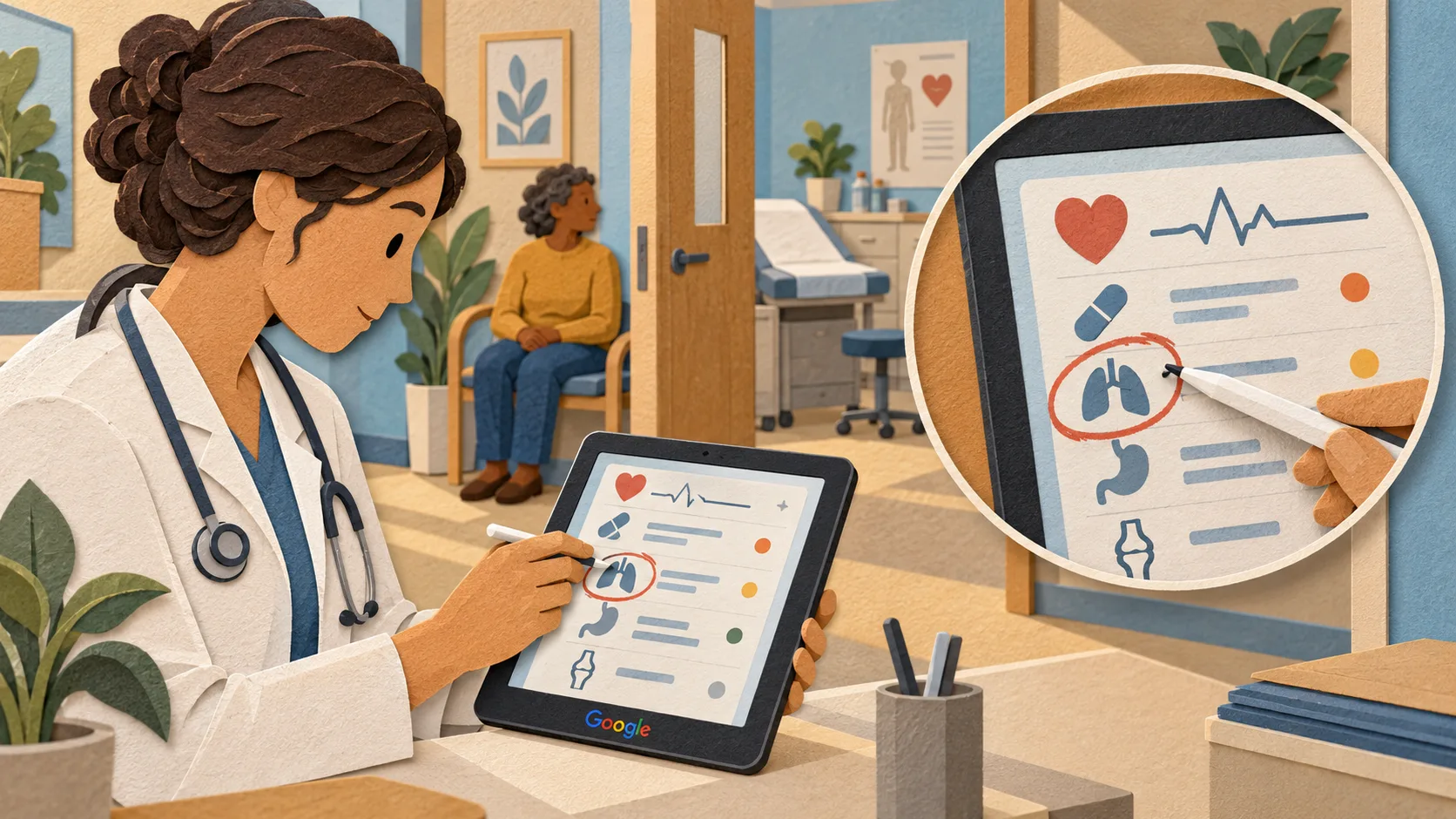 Google reports results from a clinical study of AMIE