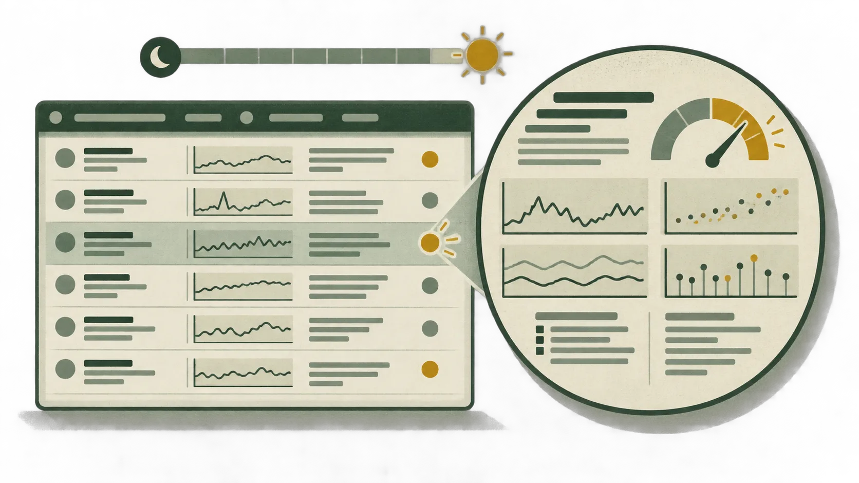 An electronic patient record dashboard adds review markers after analyzing clinical notes, laboratory results and vital signs overnight.